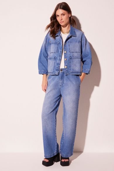Jaqueta Oversized Correntes
