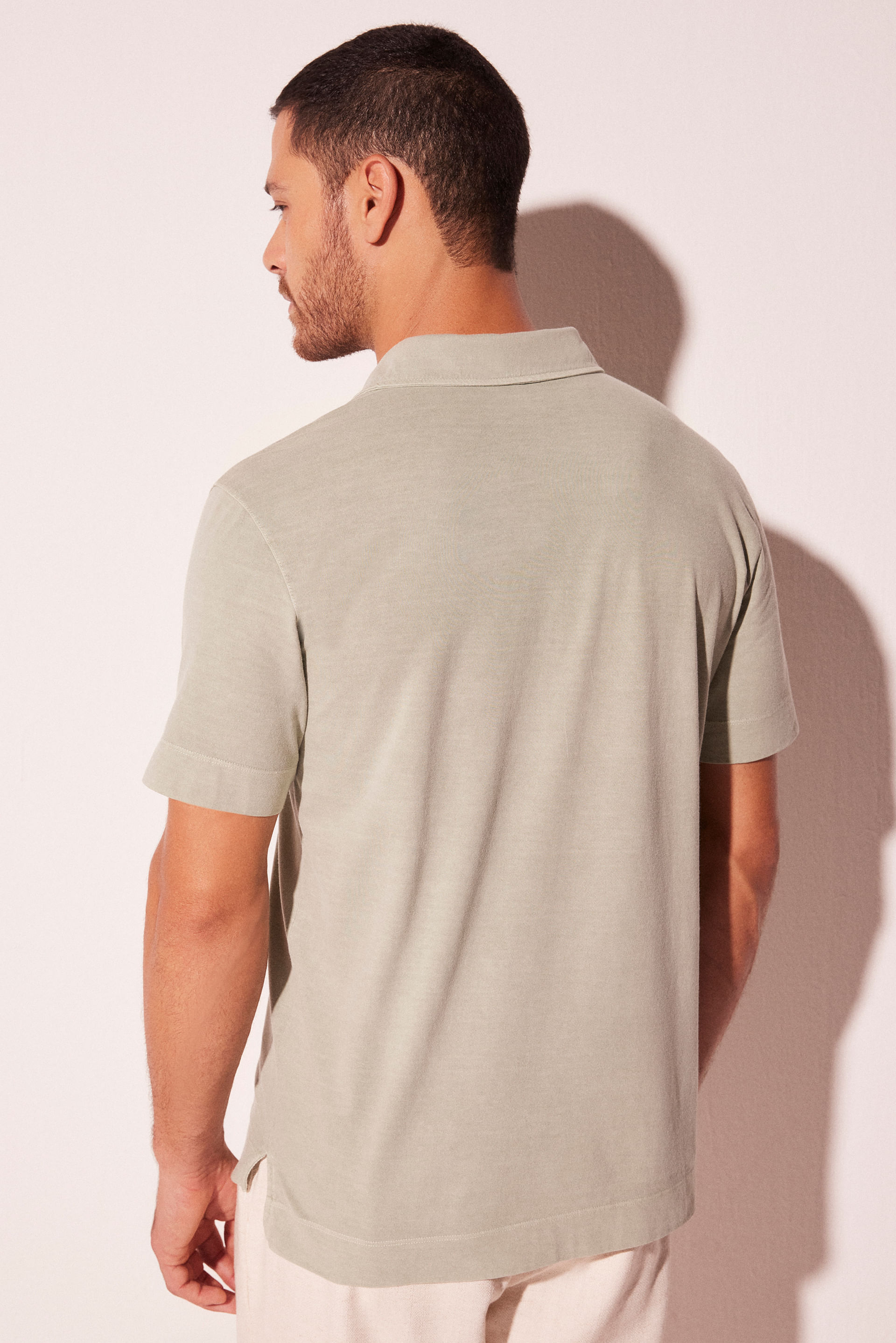 Camisa Polo Esmeralda - aguadecoco
