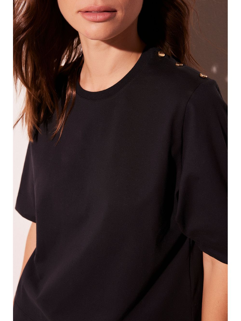 Água de Coco — Camiseta Manga Curta Sereno Preto
