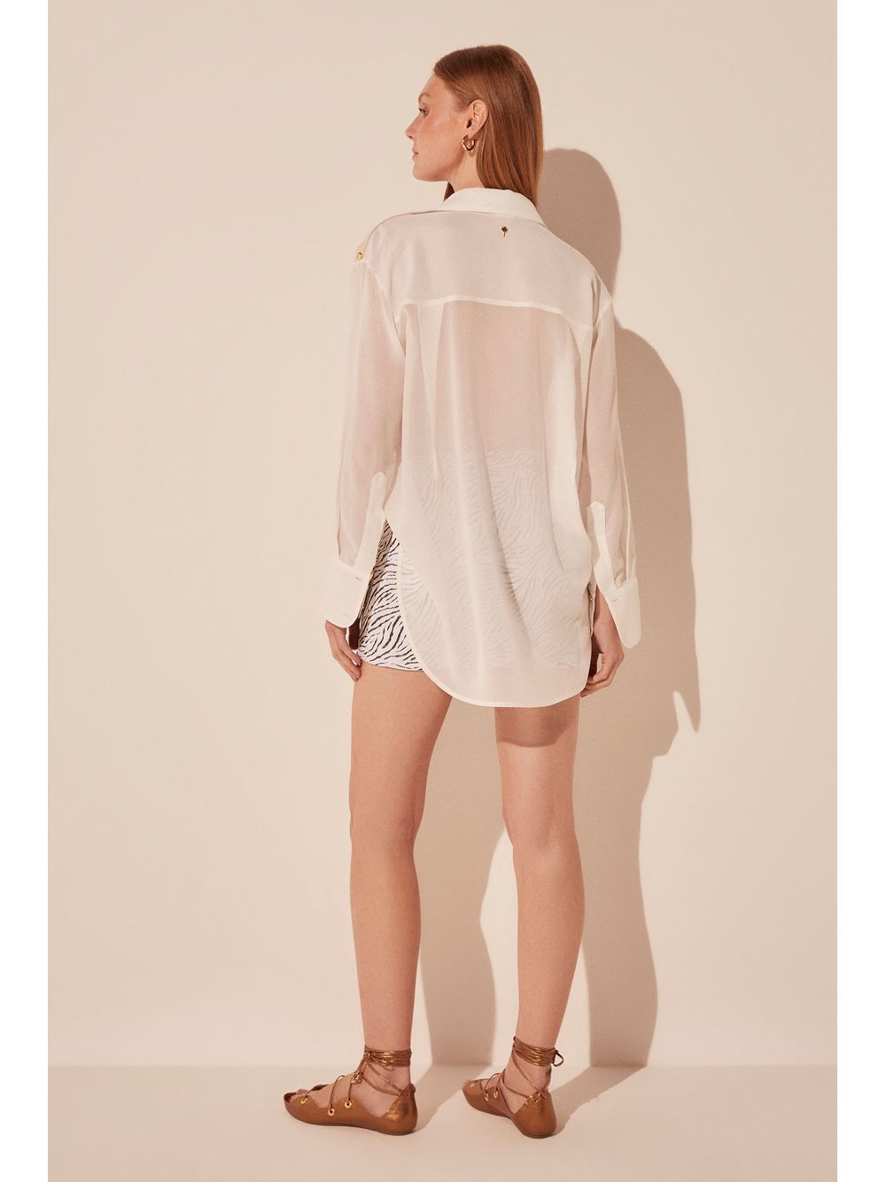 Água de Coco — Camisa Manga Longa Alfaiataria Ebano